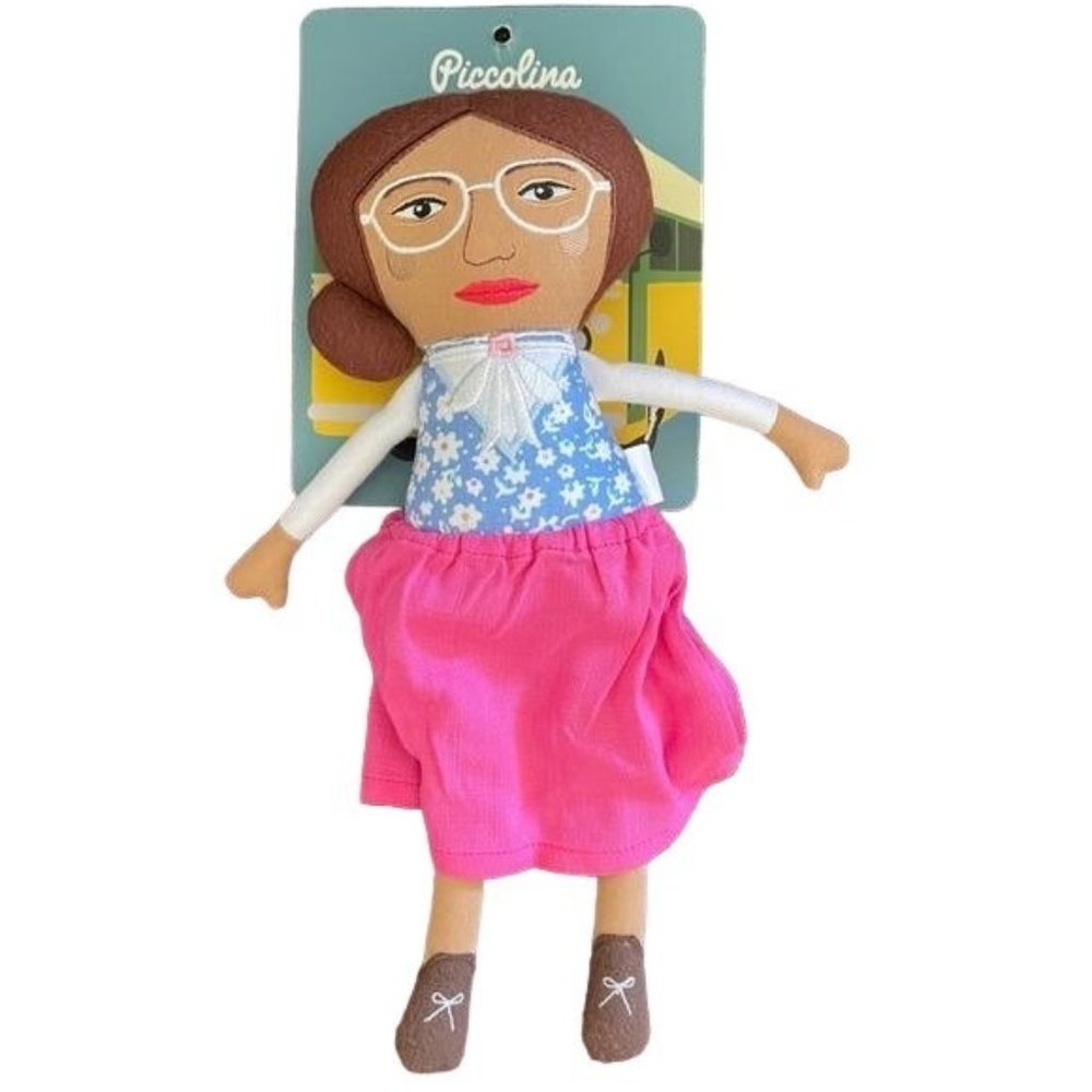 Mudpuppy Piccolina Plush Doll Rosa Parks Civil Rights Activist Trailblazer New